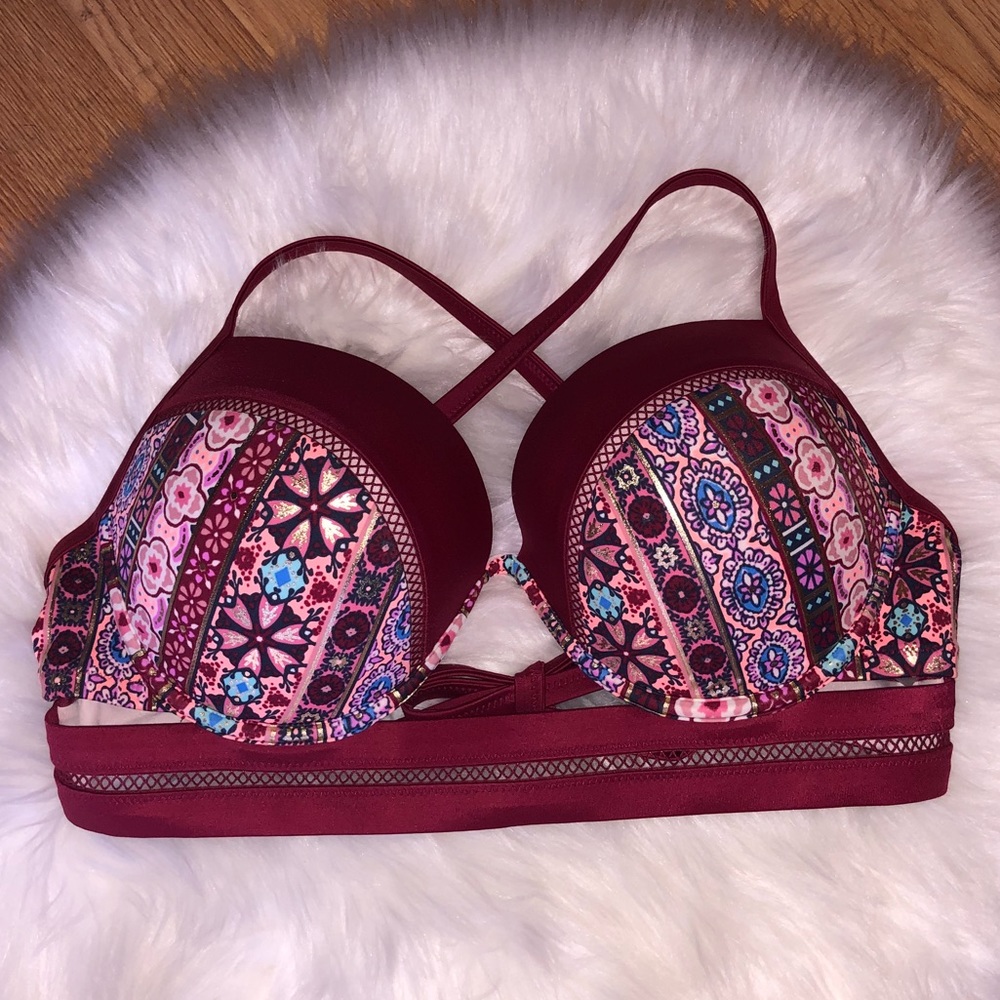 38D Padded Push Up Bikini Top